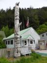 Totem Pole in front of City Hall, Pelican Alaska